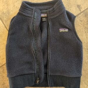 Patagonia Synchilla Dark Blue Fleece Vest
